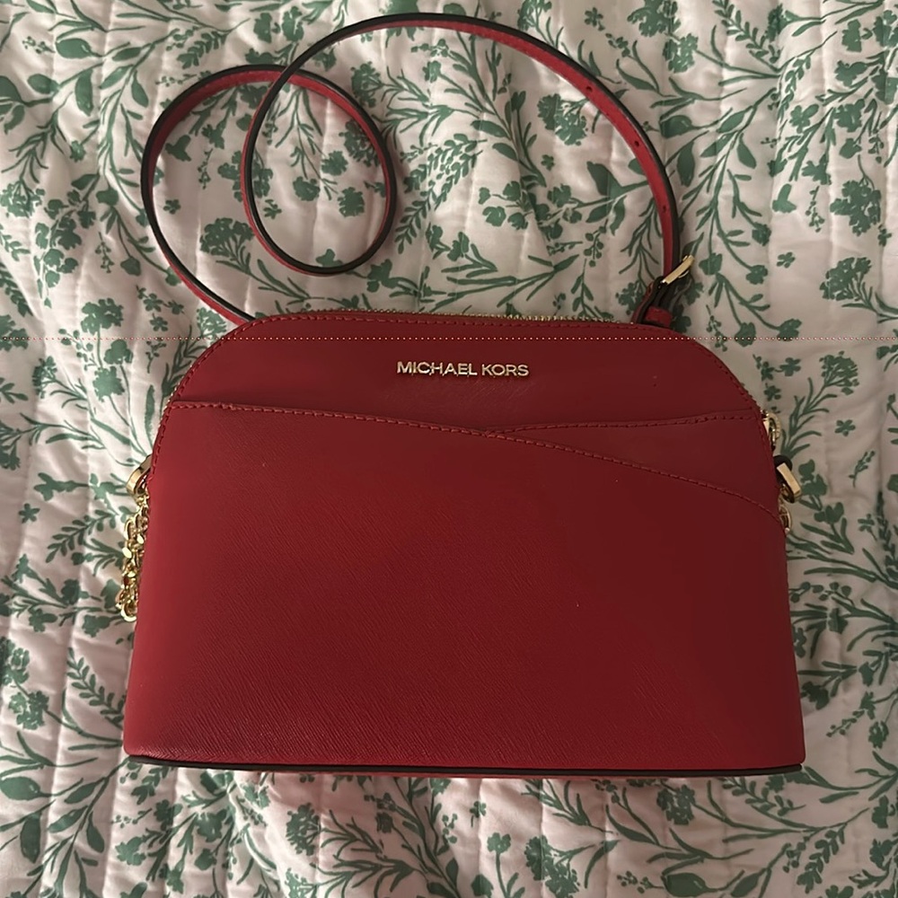 Michael Kors Red Shoulder Bag